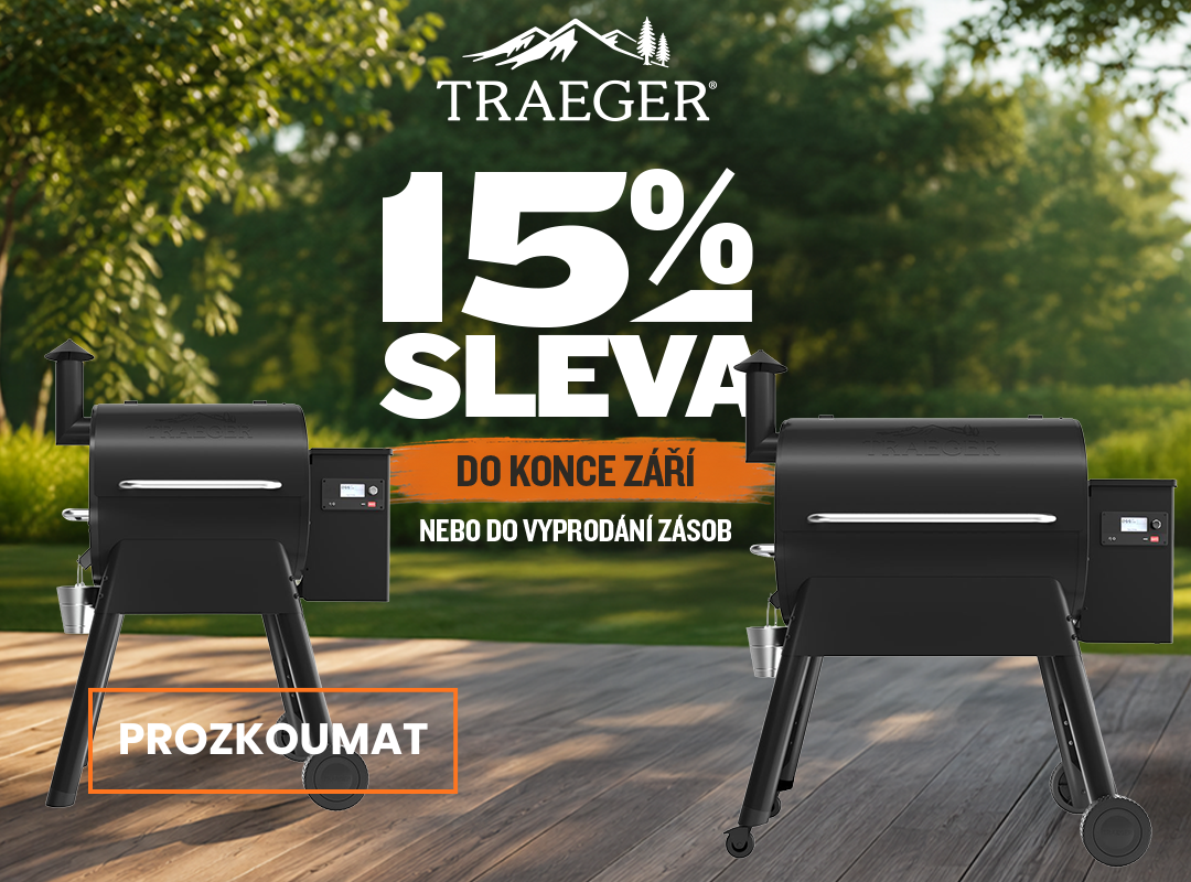 Traeger 15% CZ  do 30.9.